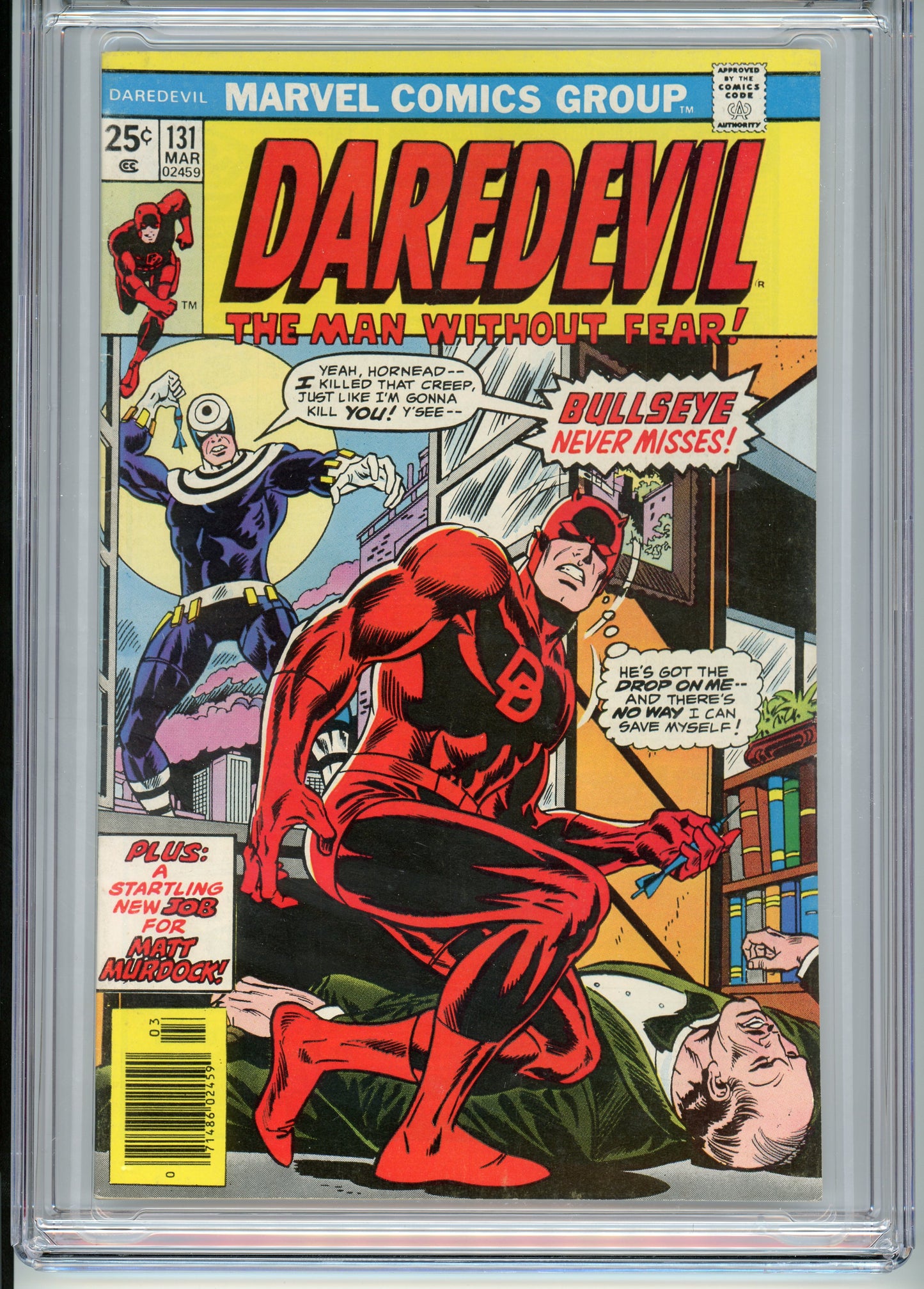 Daredevil #131 - NM 9.4 - CGC - White Pages -KEY ISSUE!