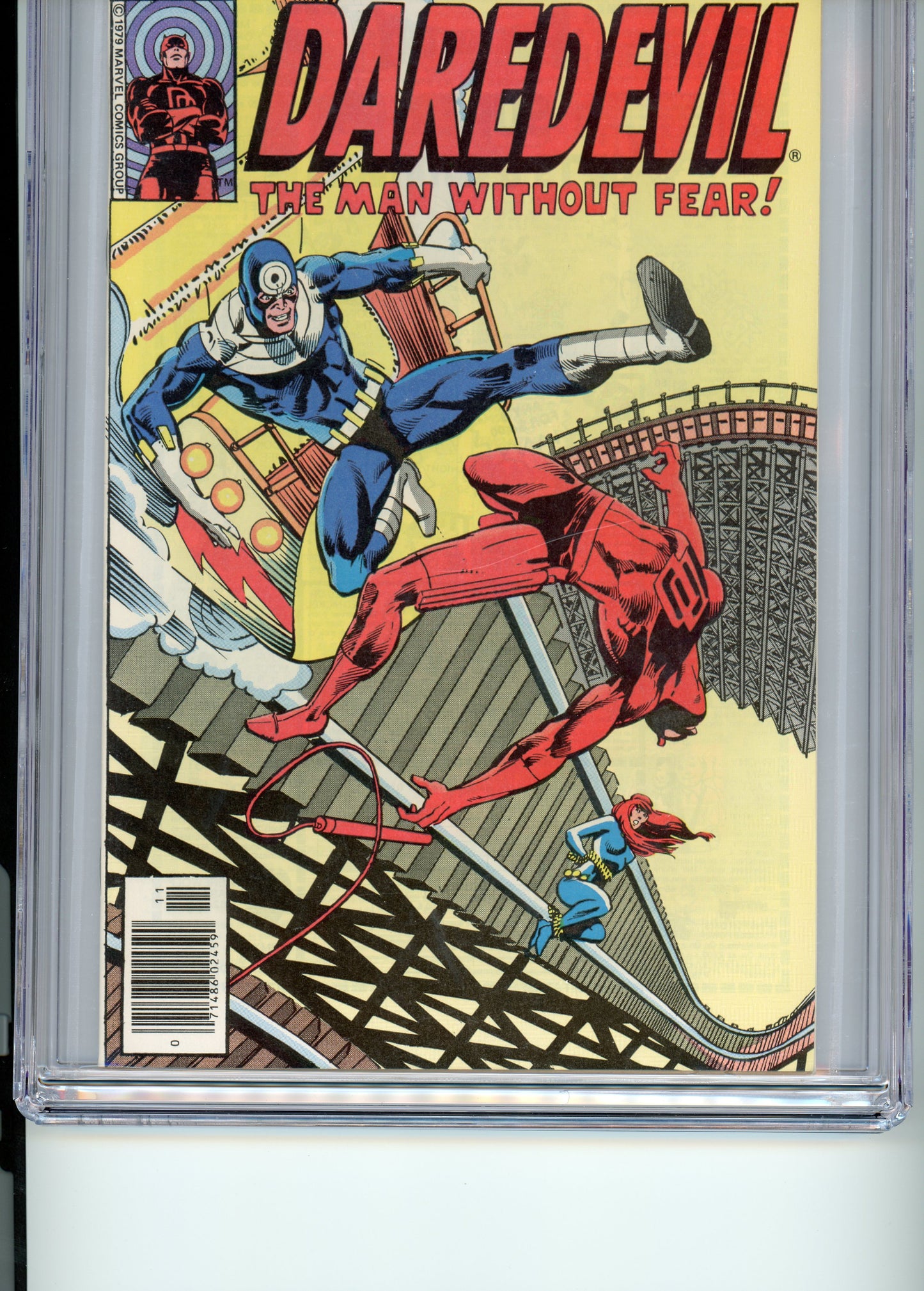 Daredevil #161 - NM 9.2 - CGC - Variant - Off White to White Pages