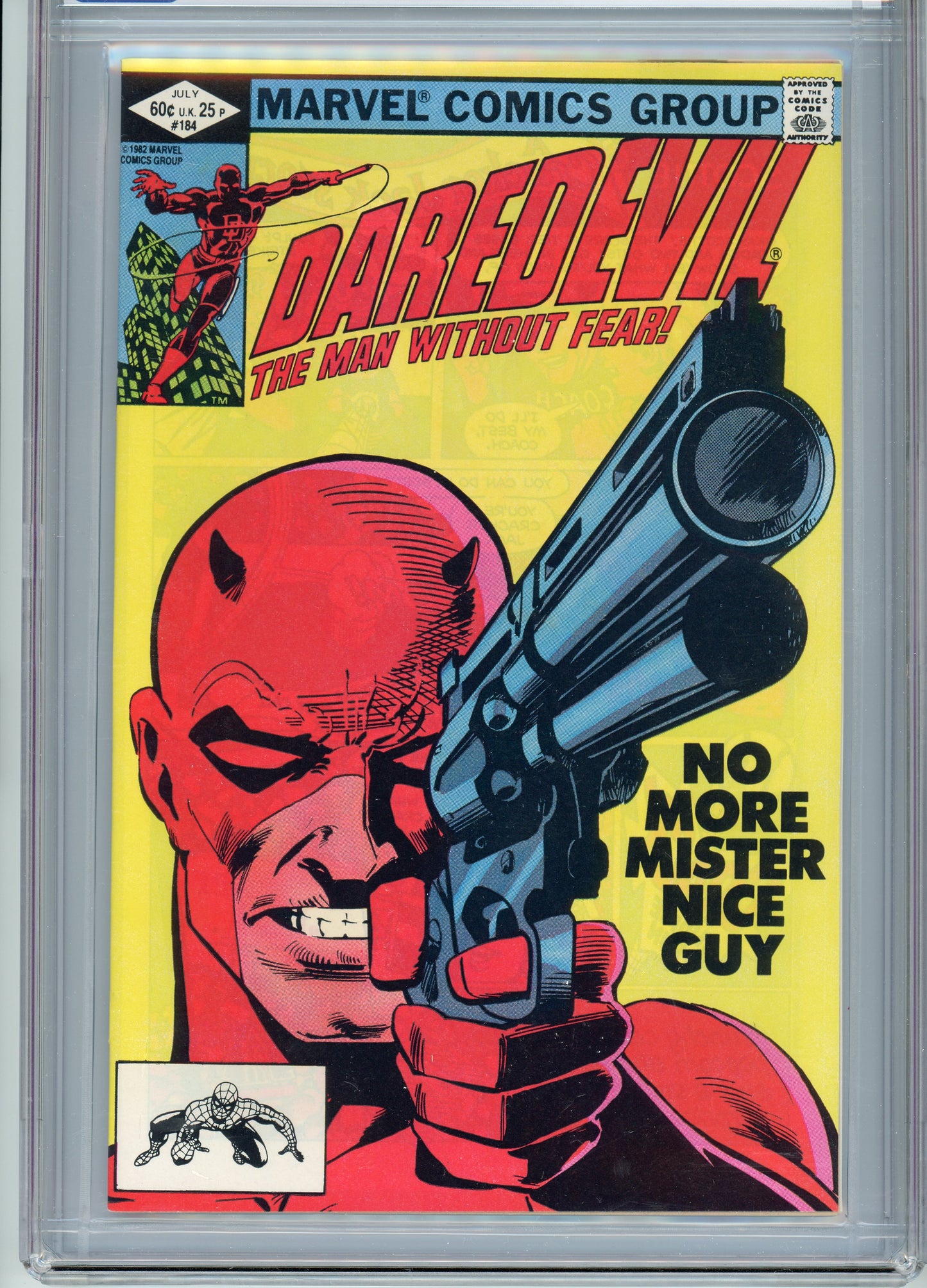 Daredevil #184 - NM 9.6 - CGC - White Pages