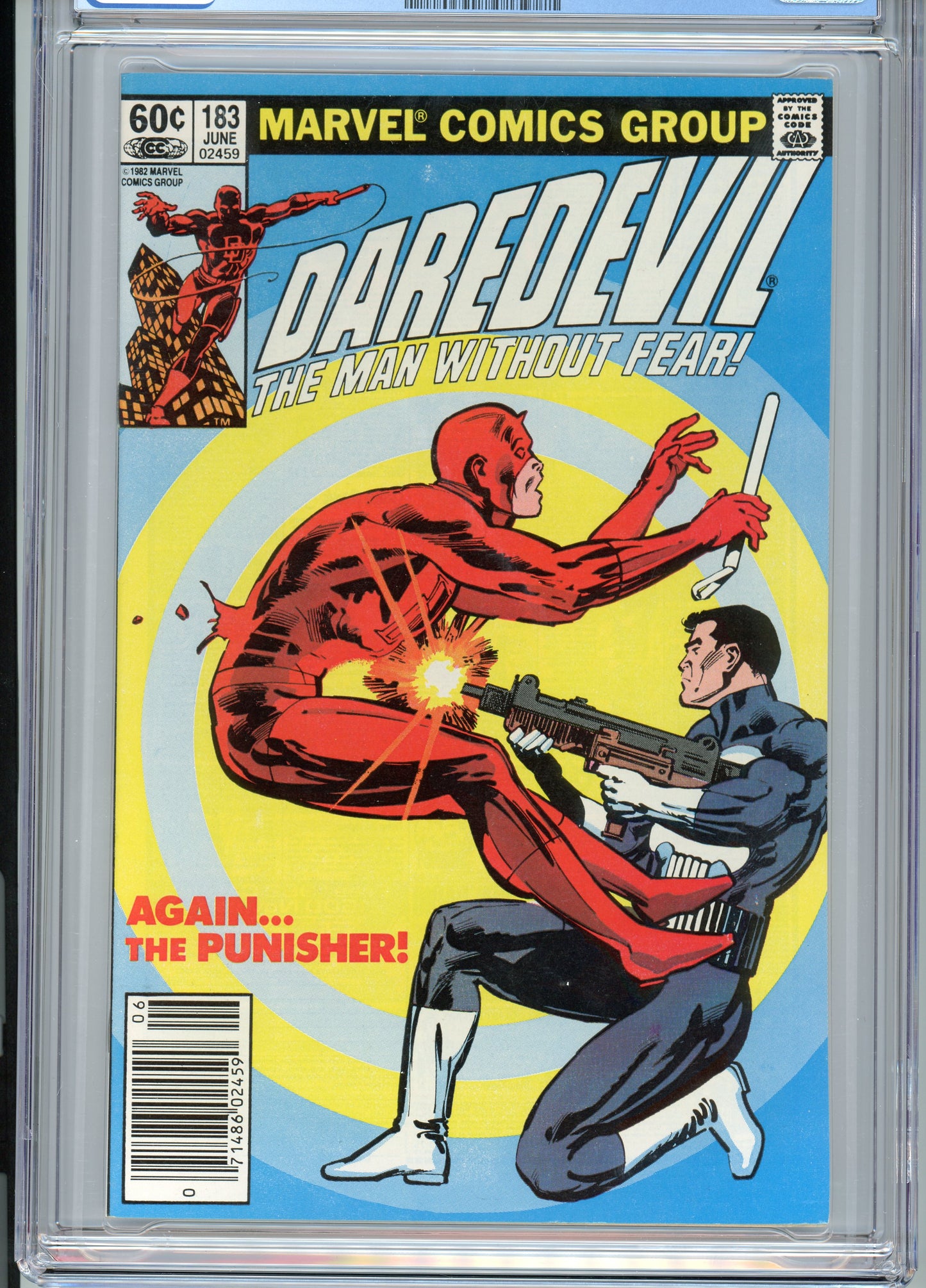 Daredevil #183 - NM 9.4 - CGC - newsstand variant - White Pages