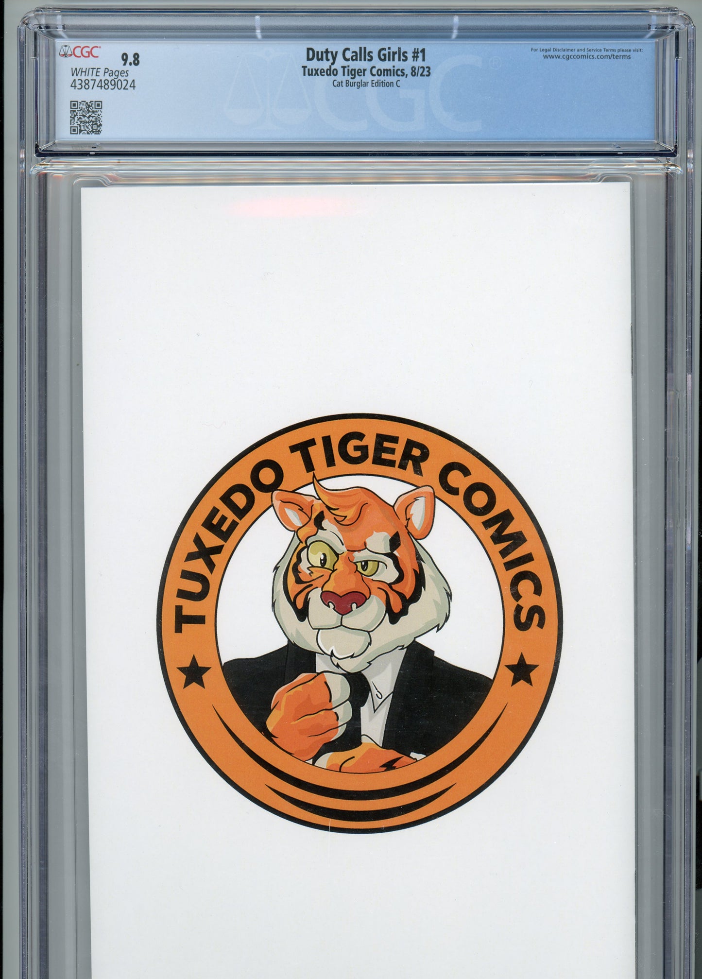 Duty Calls Girls #1 - (Cat Burglar) - CGC 9.8