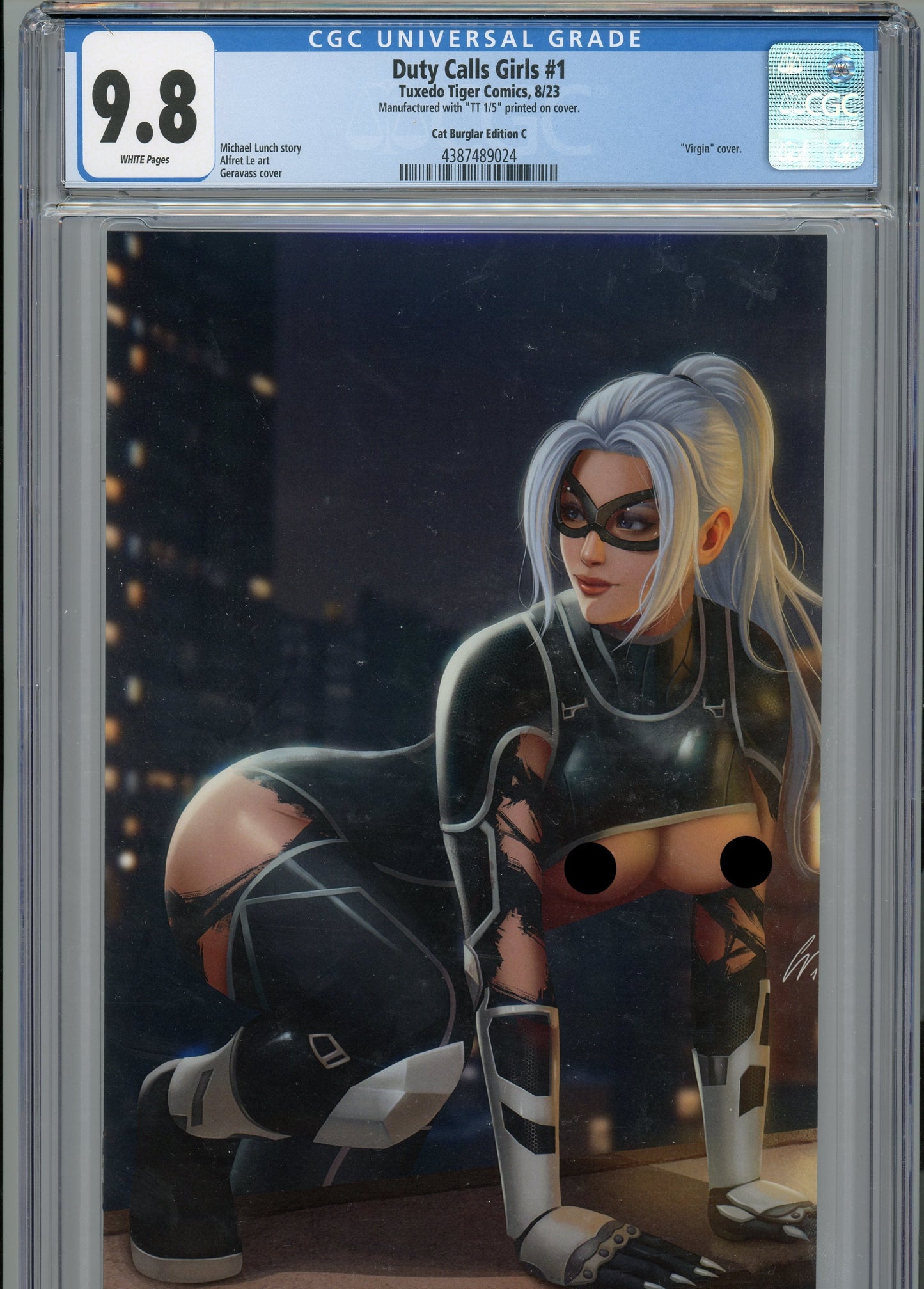 Duty Calls Girls #1 - (Cat Burglar) - CGC 9.8