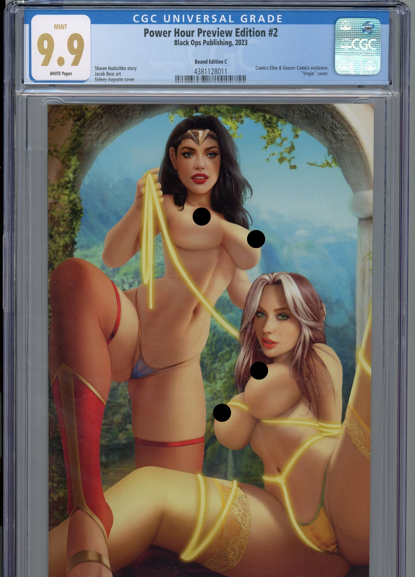 Power Hour Preview Edition #2 (Wonder Woman & Rogue) - CGC 9.9