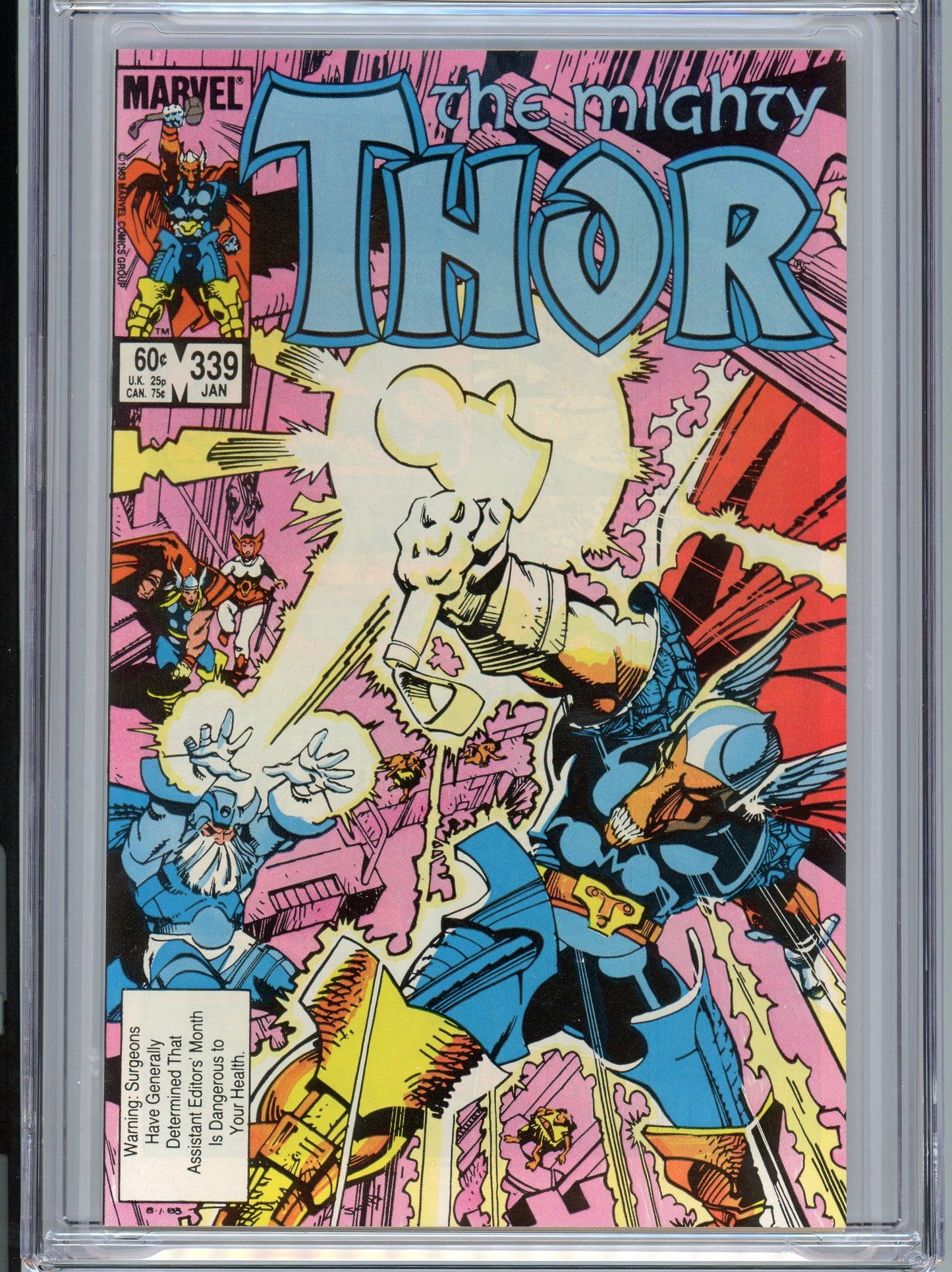 Thor #339 - NM 9.6 - CGC - White Pages