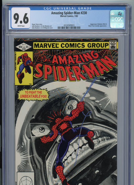 Amazing Spider-Man #230 - NM 9.6 - CGC - White Pages