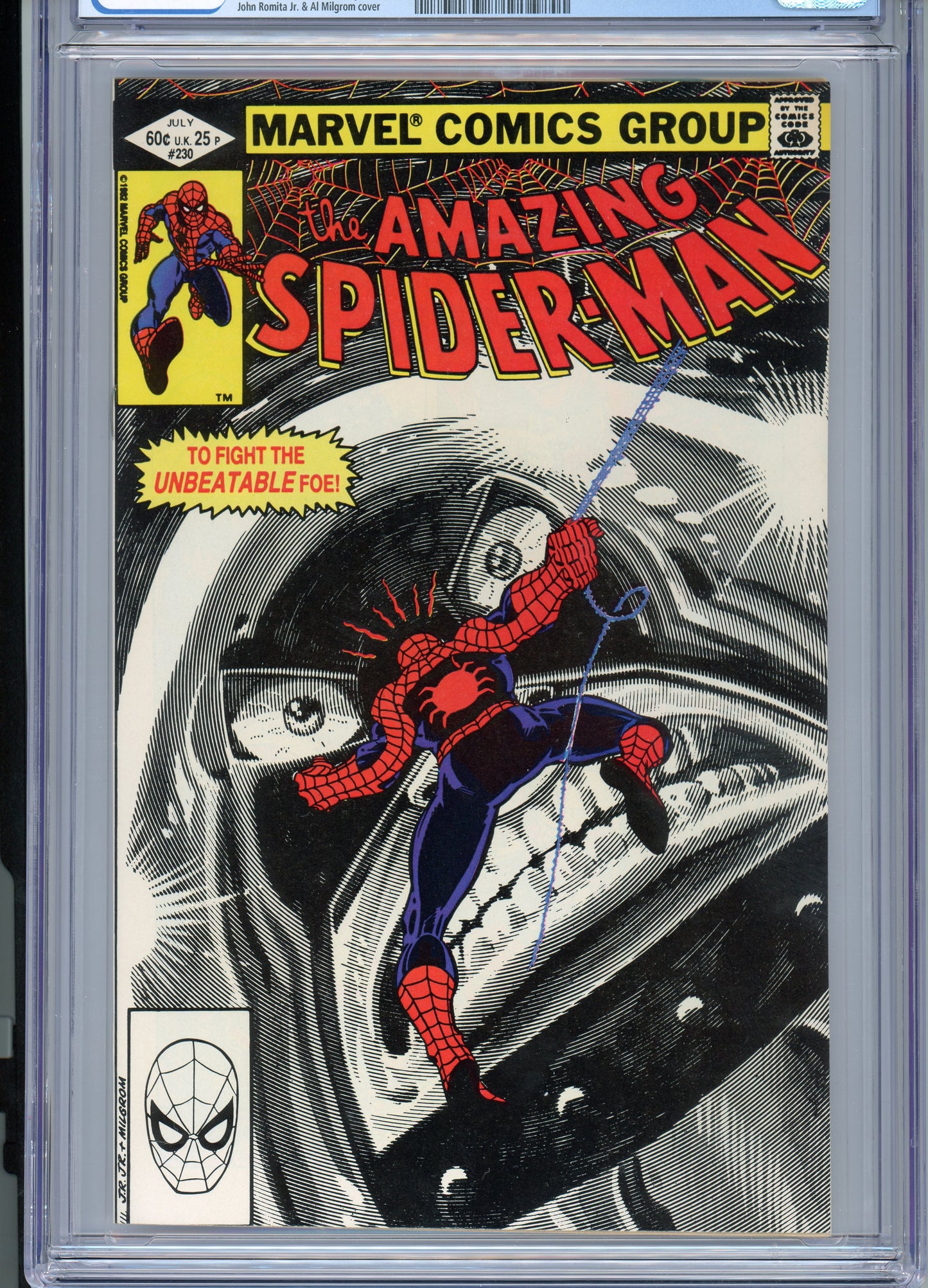 Amazing Spider-Man #230 - NM 9.6 - CGC - White Pages