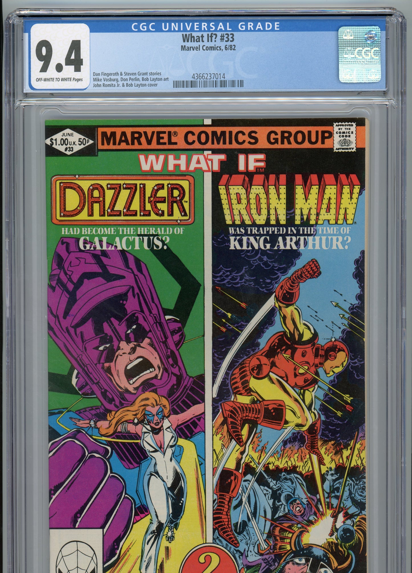 What If… #33 - NM 9.4 - CGC - Off White to White Pages